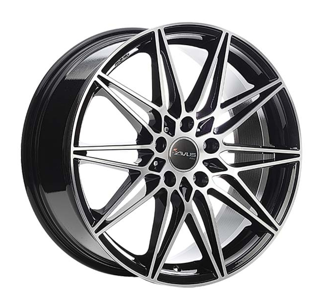 AC-MB5 8x 18 +30 5x120 AVUS 72,6 BLACK POLISHED